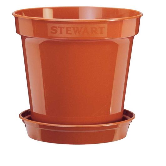 Flower Pot 18cm - Terracotta