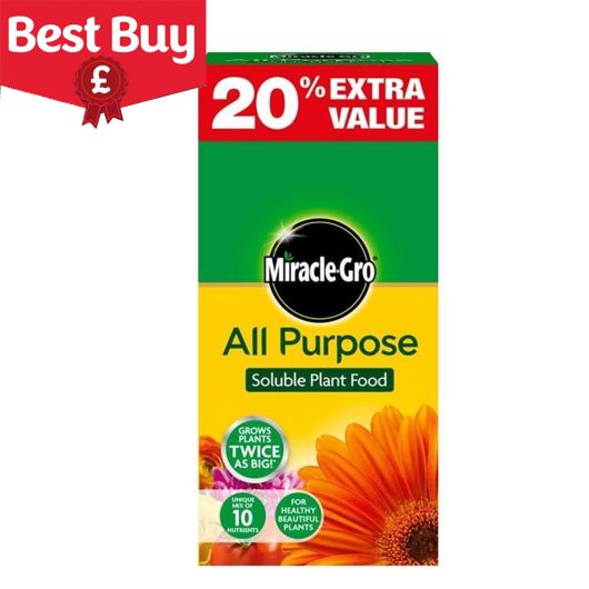 Miracle-Gro All Purpose Soluble Plant Food 1kg + 20% Extra Free