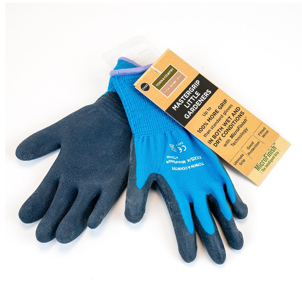 Mastergrip Little Gardeners Blue Xxxs