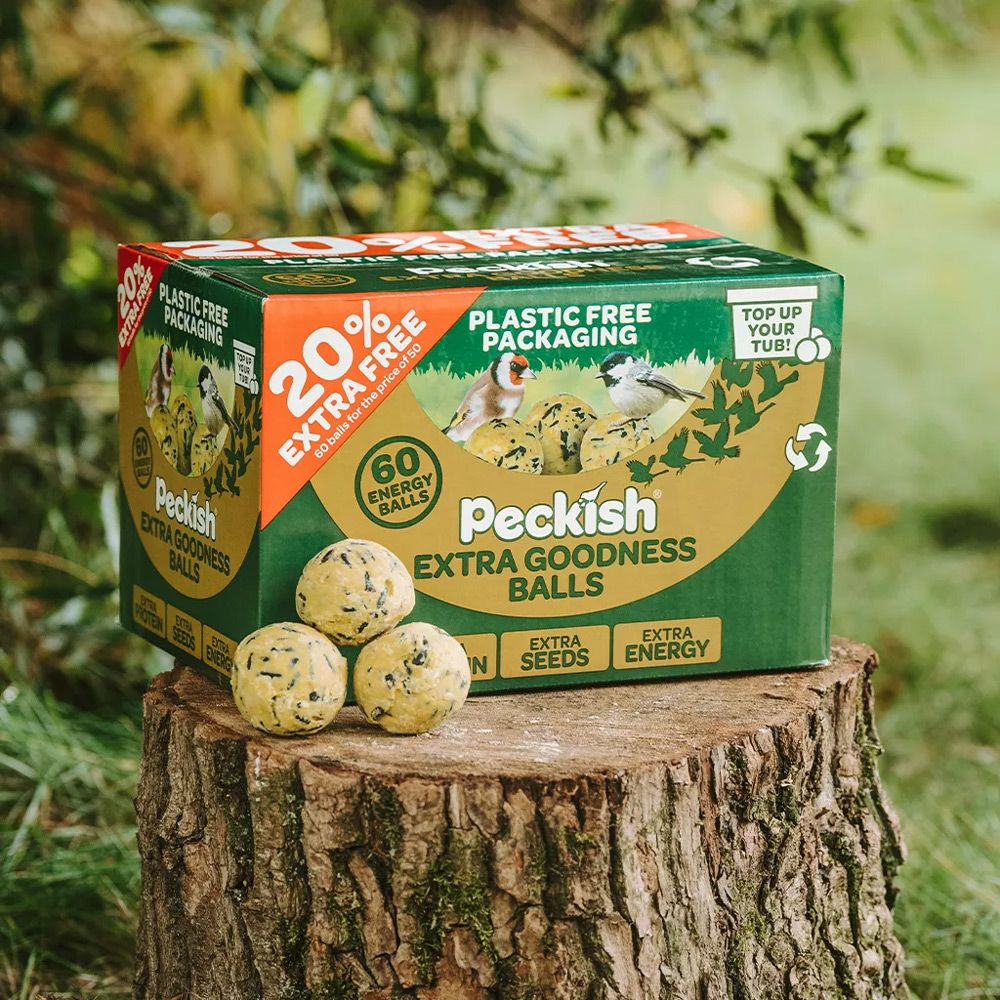 Peckish Extra Goodness Balls - 60 Pack box