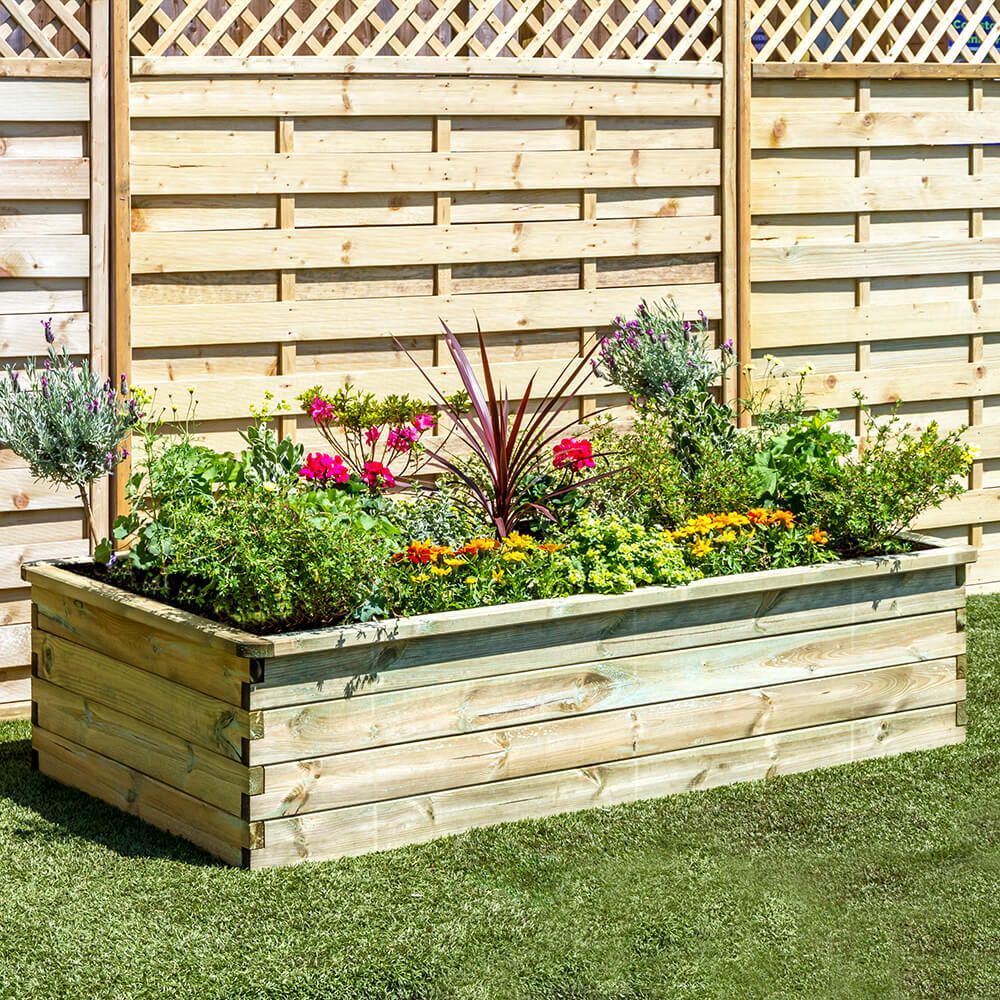 Zest Sleeper Raised Bed 180 x 90 x 30cm