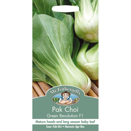 Mr Fothergill's Pak Choi Green Revolution F1