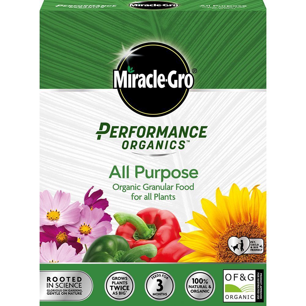 Miracle-Gro® Performance Organics All Purpose Granular Food 1 Kg