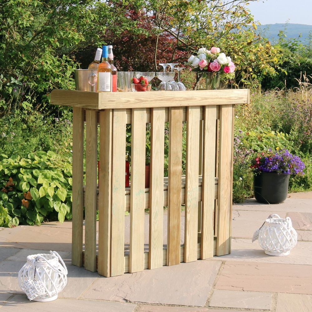 Zest Folding Garden Bar/Potting Table