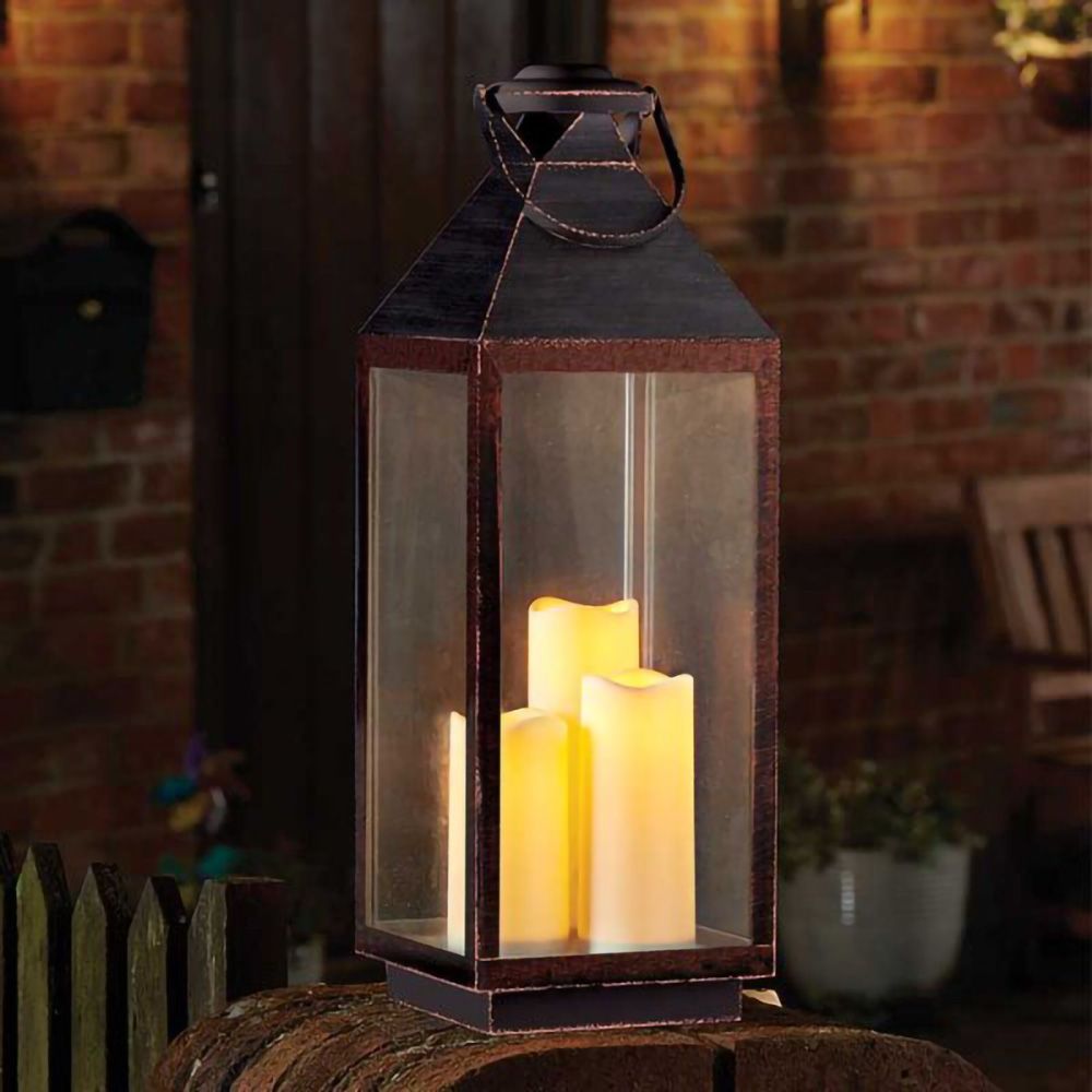 61cm Bronze/Copper Oslo Lantern