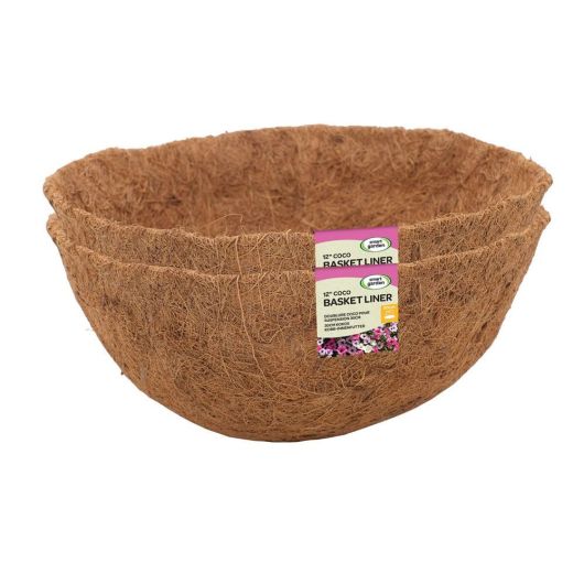 Smart Garden 12" Basket Coco Liner - Twin Pack