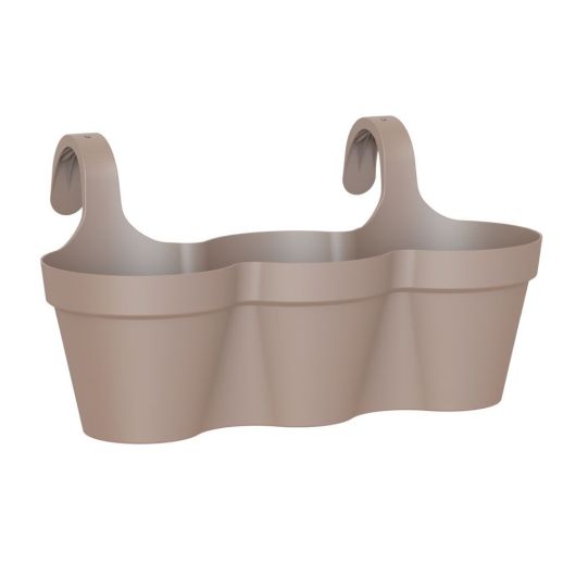 Capri Balcony Triple Pot 54cm Taupe