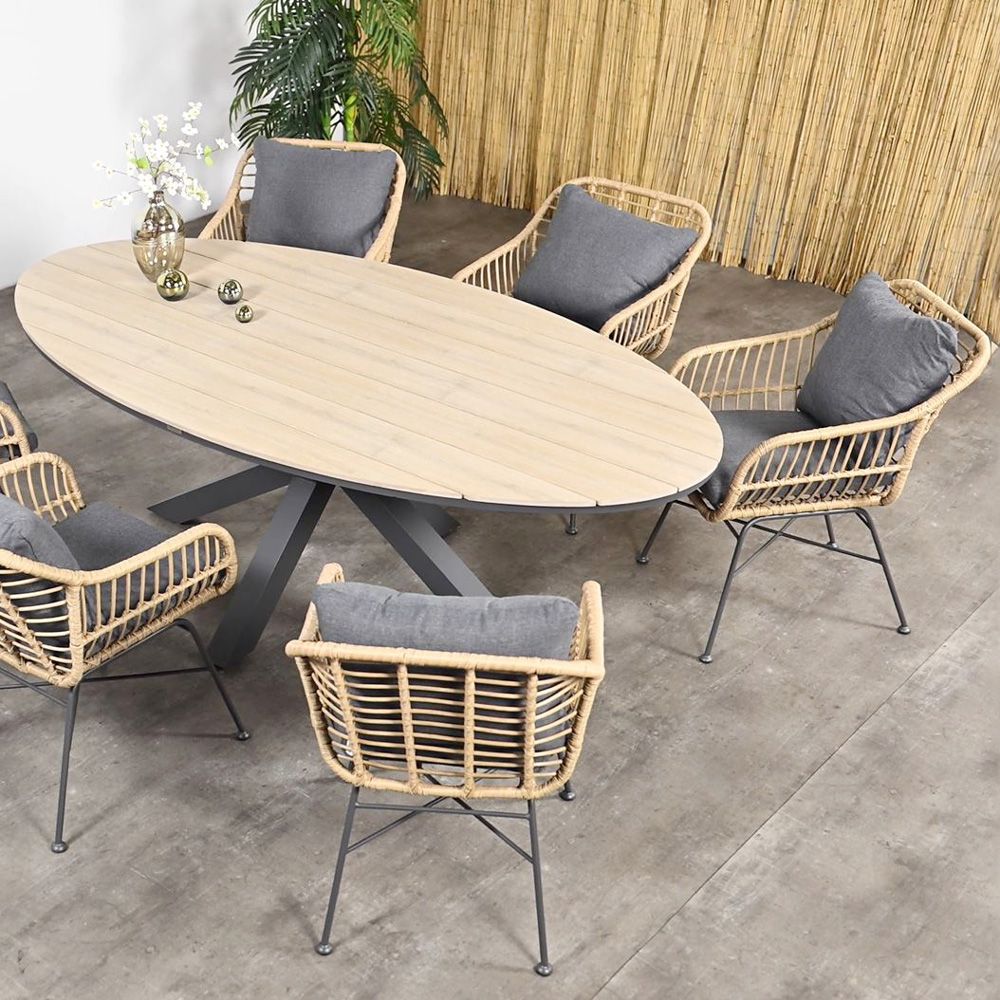 Garden Impressions Edison 6 Seat Dining Set