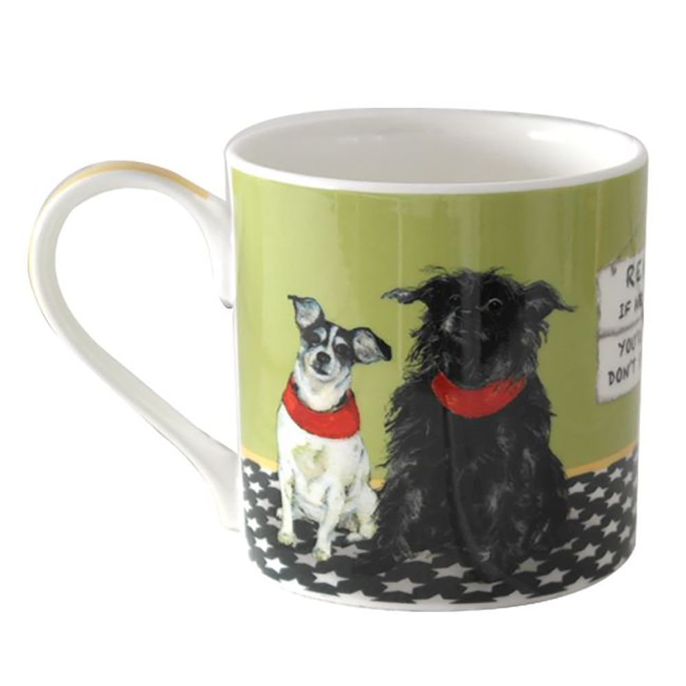 The Little Dog Laughed Mug - Caught