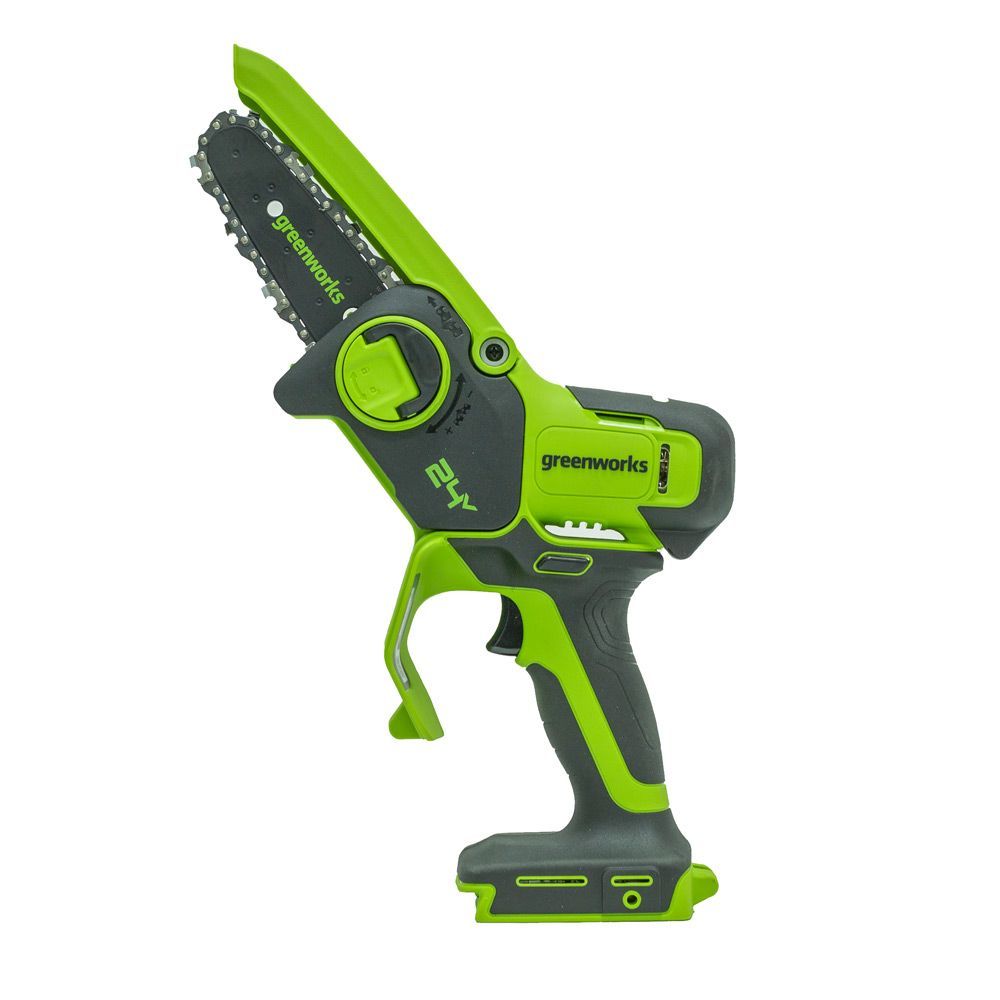 Greenworks 24V Mini Chainsaw With 2Ah Battery & 2Ah Charger