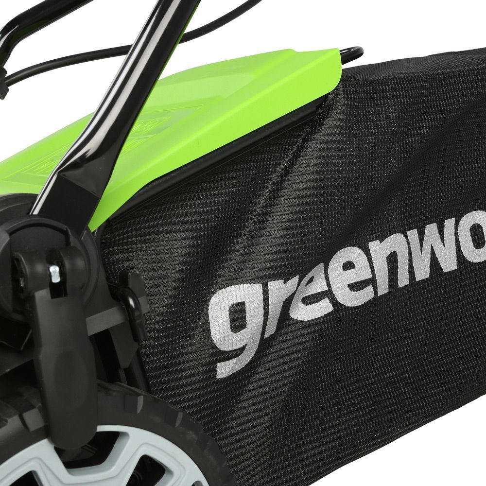 Greenworks 48V 36cm Cordless Lawnmower & 2x 2Ah Batteries