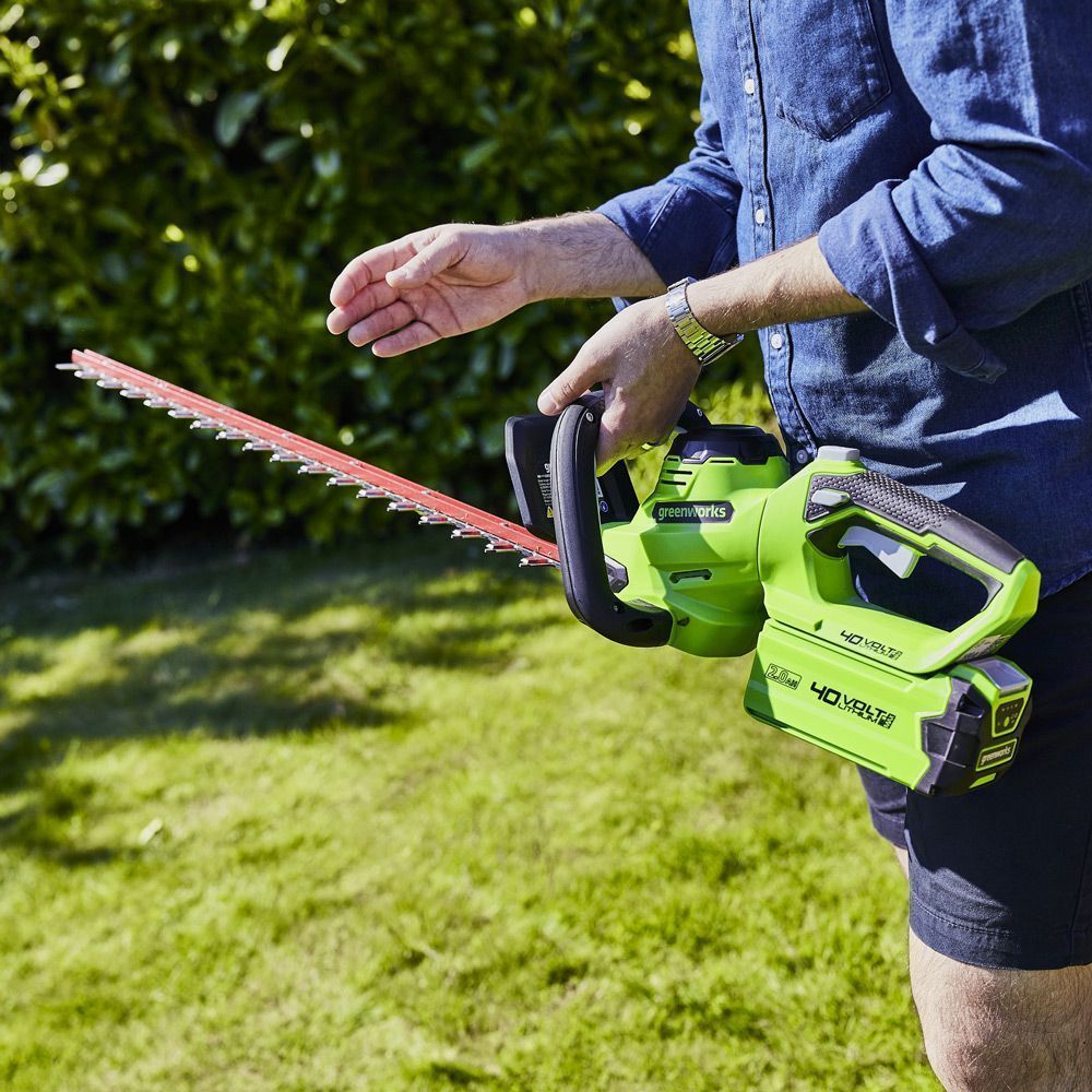 Greenworks 40V 61cm Cordless Hedgetrimmer (Tool Only) 