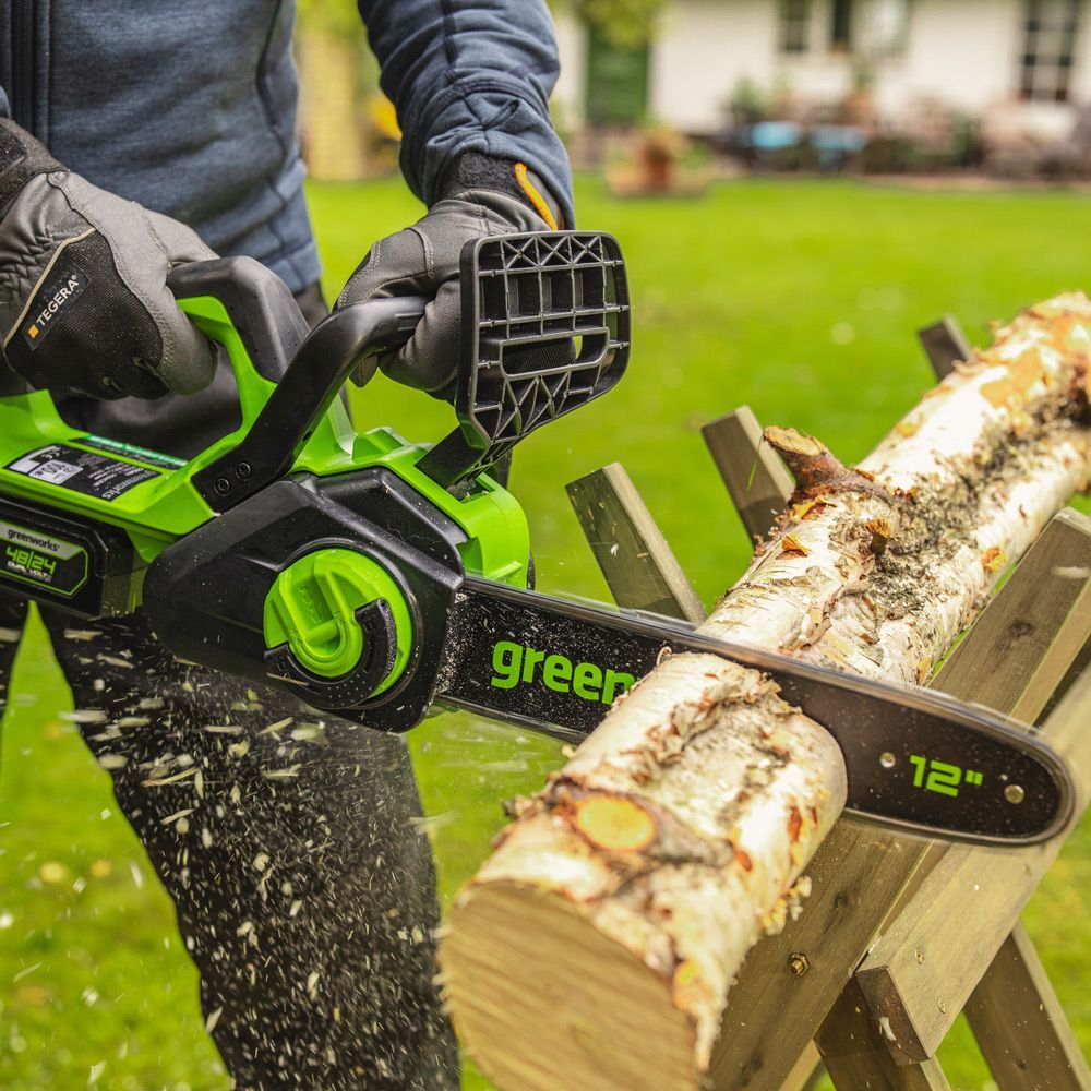 Greenworks 24V 30cm Cordless Brushless Chainsaw (Tool Only)