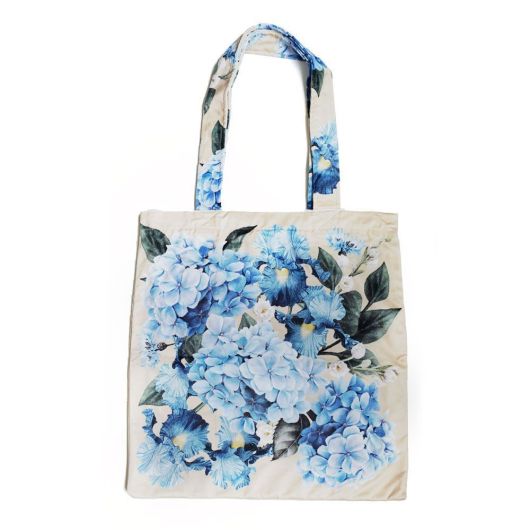 Floral Hydrangea Tote Bag