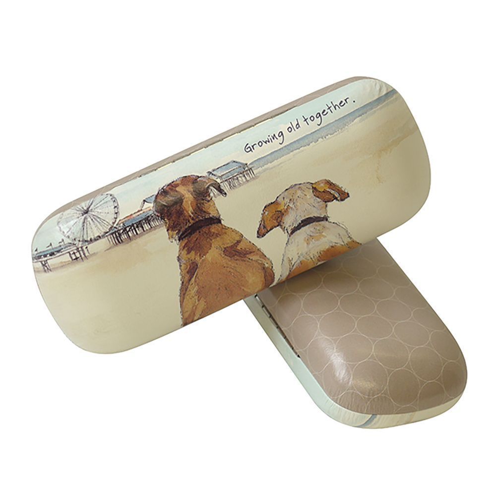 The Little Dog Laughed Glasses Case - Growing Old Together