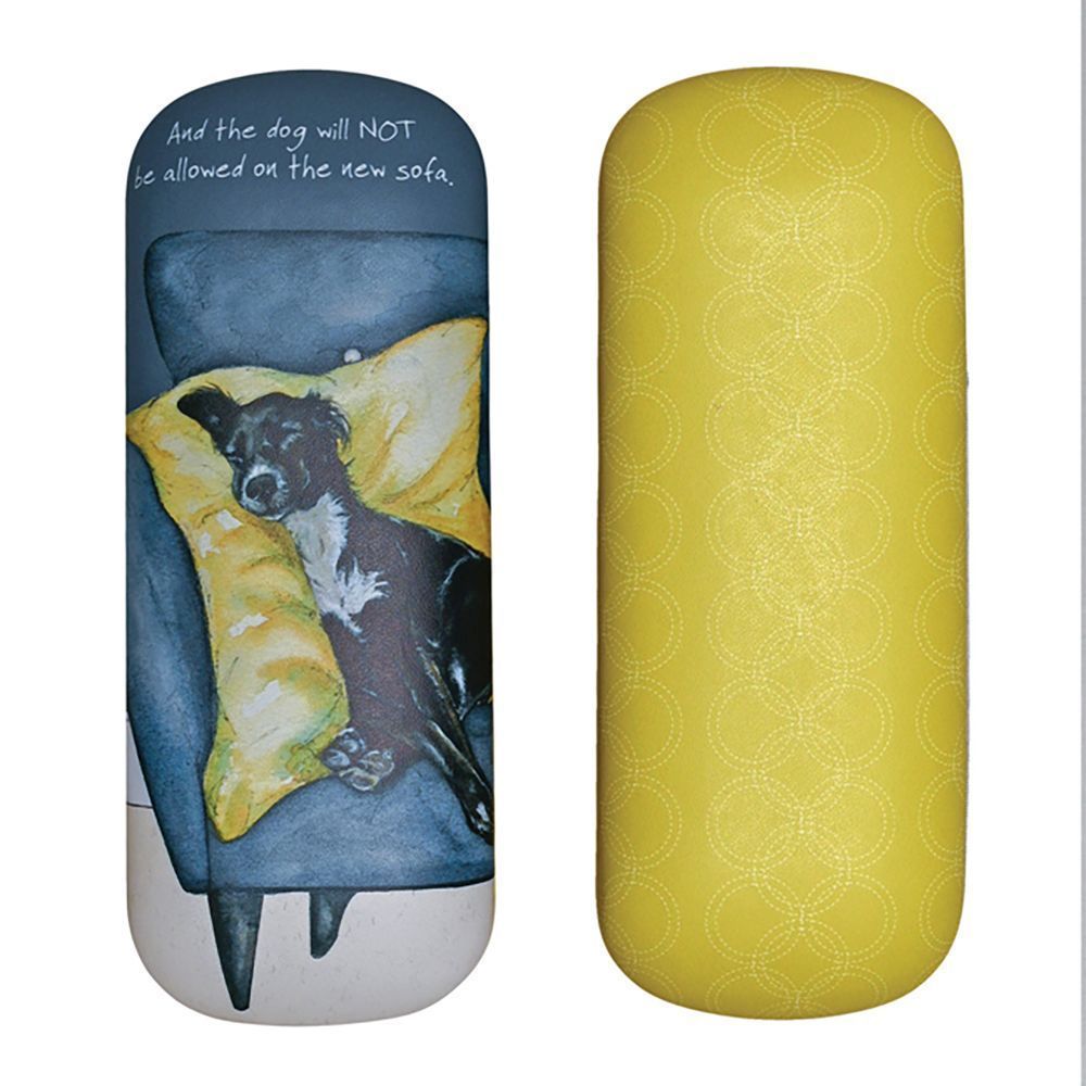 The Little Dog Laughed Glasses Case - Not on the Sofa