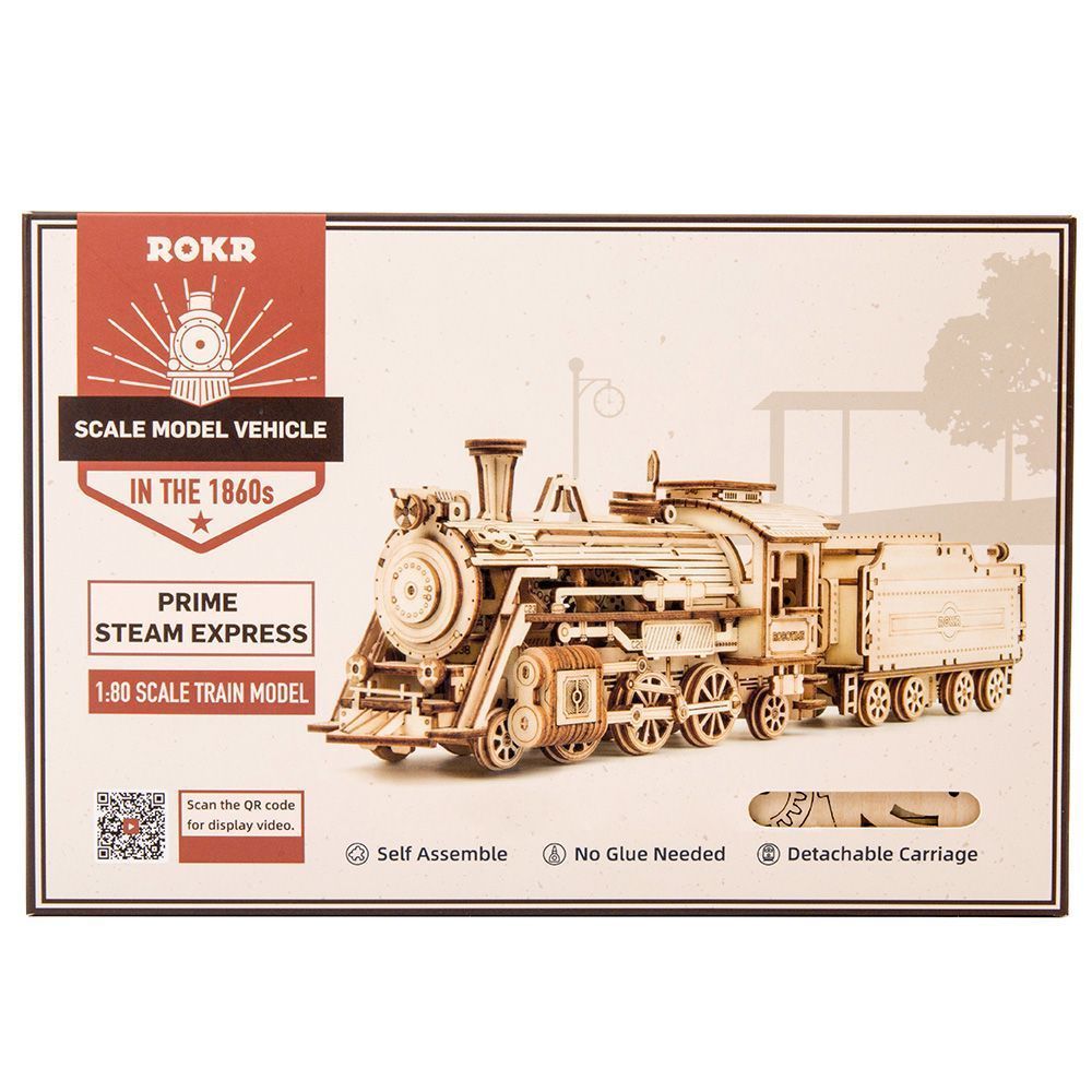 Robotime DIY Model Prime Steam Express