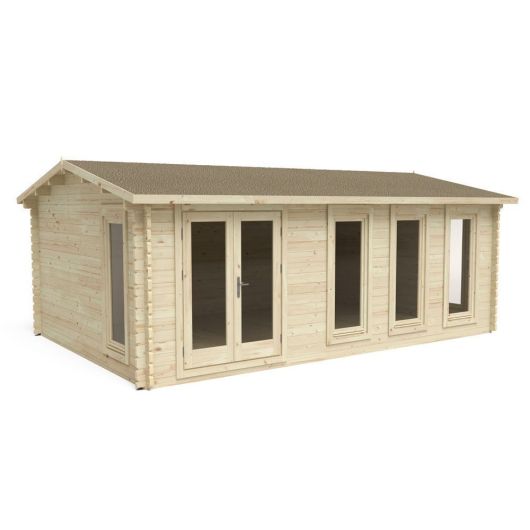 Blakedown 6m X 4m Log Cabin - Double Glazed Without Underlay (Direct Delivery)