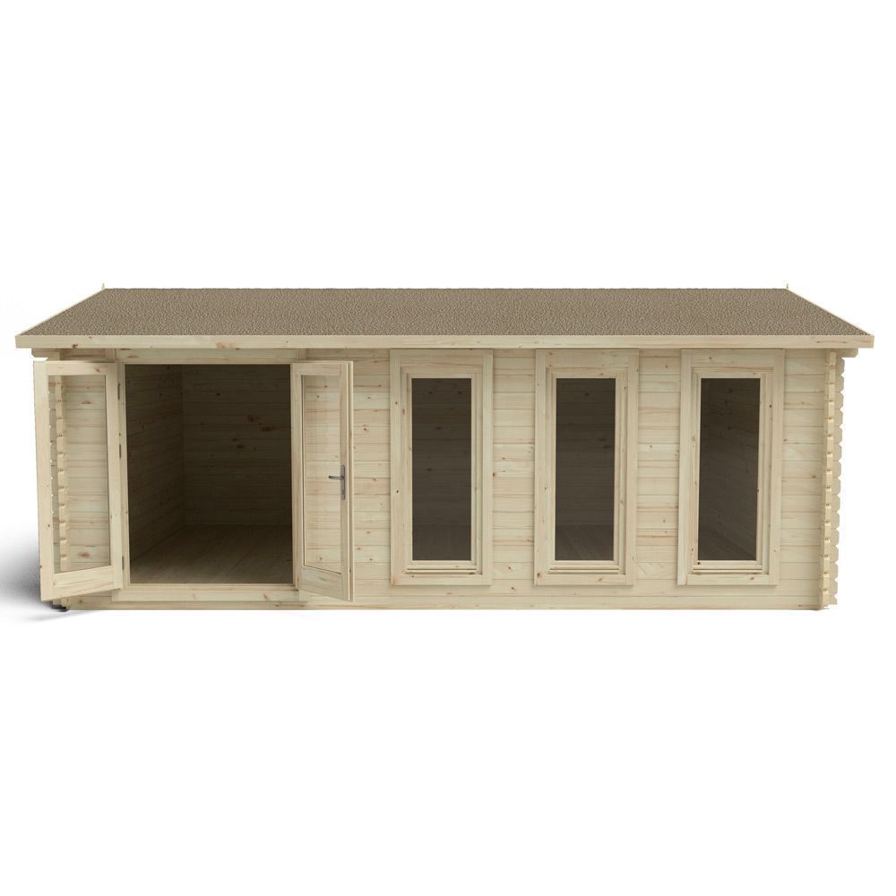 Blakedown 6m X 4m Log Cabin - Double Glazed Without Underlay (Direct Delivery)