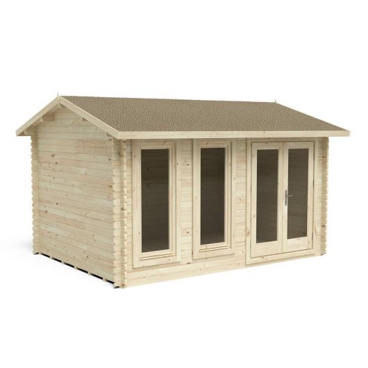 Chiltern 4m X 3m Log Cabin - Single Glazed Without Underlay (Direct Delivery)