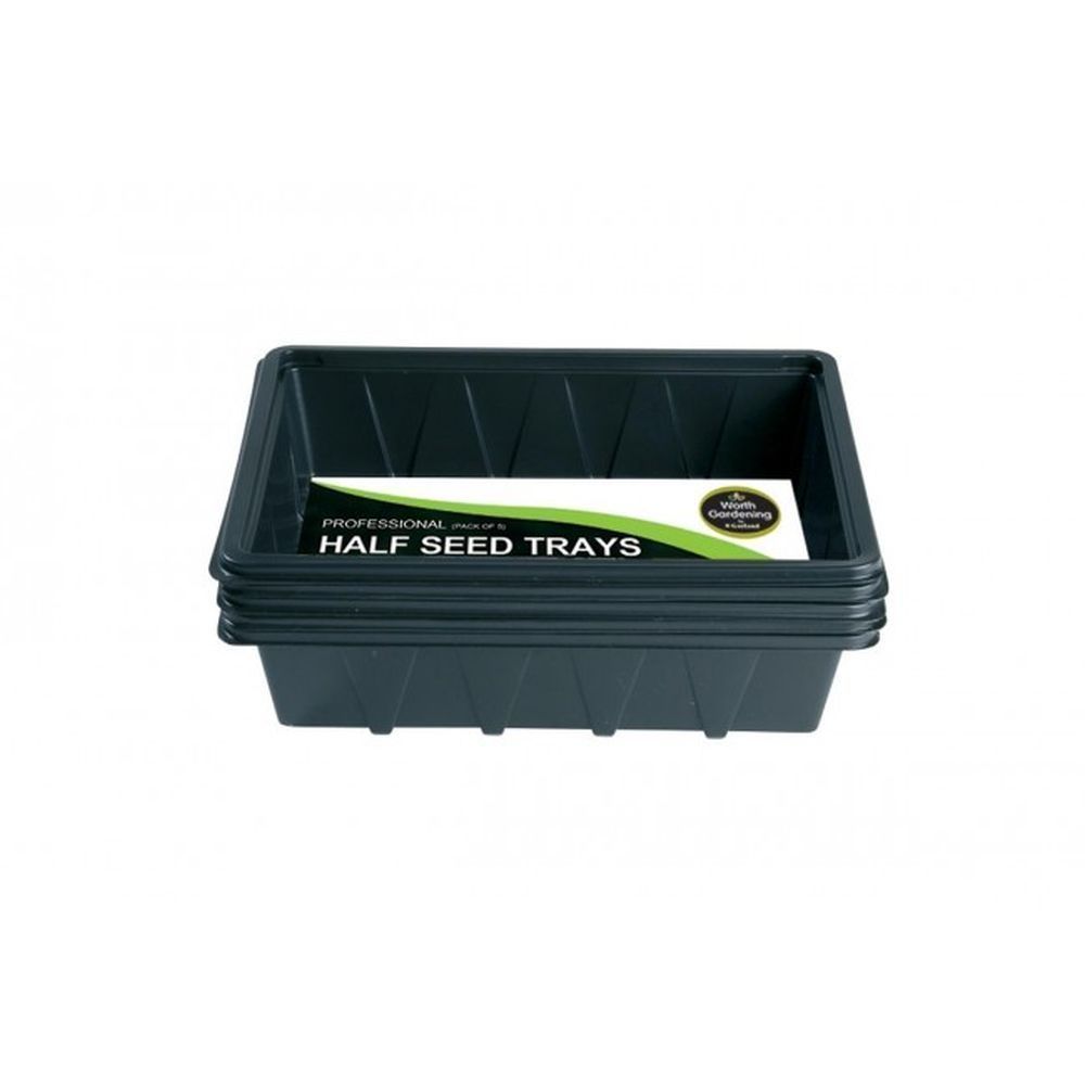 Garland Professional Half Seed Trays 23cm X 17cm - 5 Pack