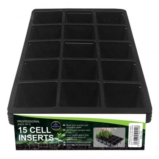 Garland Professional 15 Cell Inserts - 5 Pack