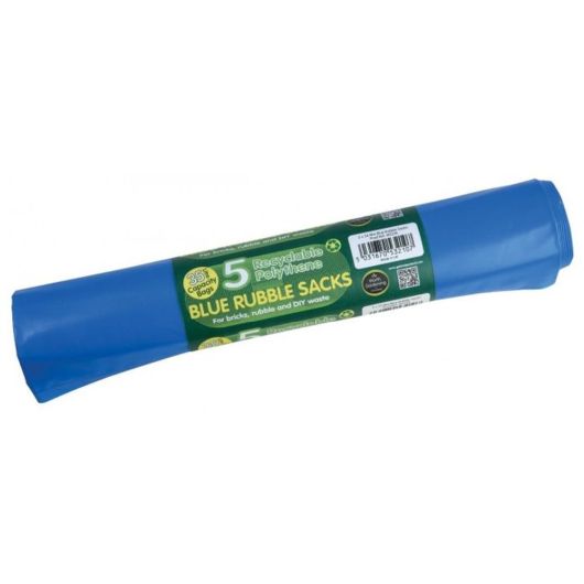 Garland Blue Rubble Sacks 35L - 5 Pack