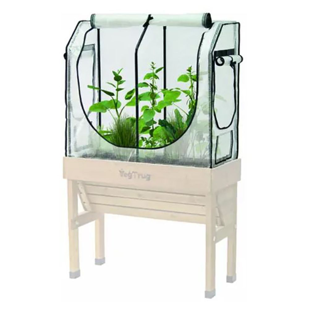 Small WallHugger Greenhouse Frame & Multi Cover Set