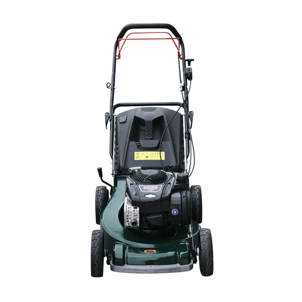 Webb 48cm Alloy Deck Disc Bladed Self Propelled Petrol Rotary Lawnmower